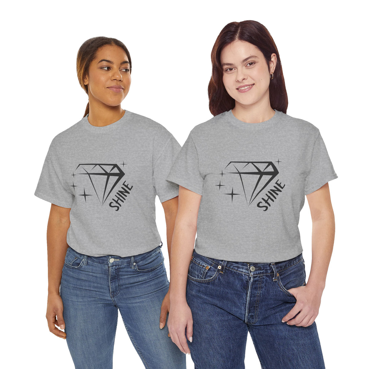 Shine Bright Rockhound T-Shirt Funny Geology Shirt Positive Vibes Crystal Gift