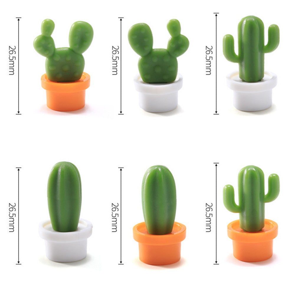 Cactus Refrigerator Magnets - A Touch of Green for Your RV or Home
