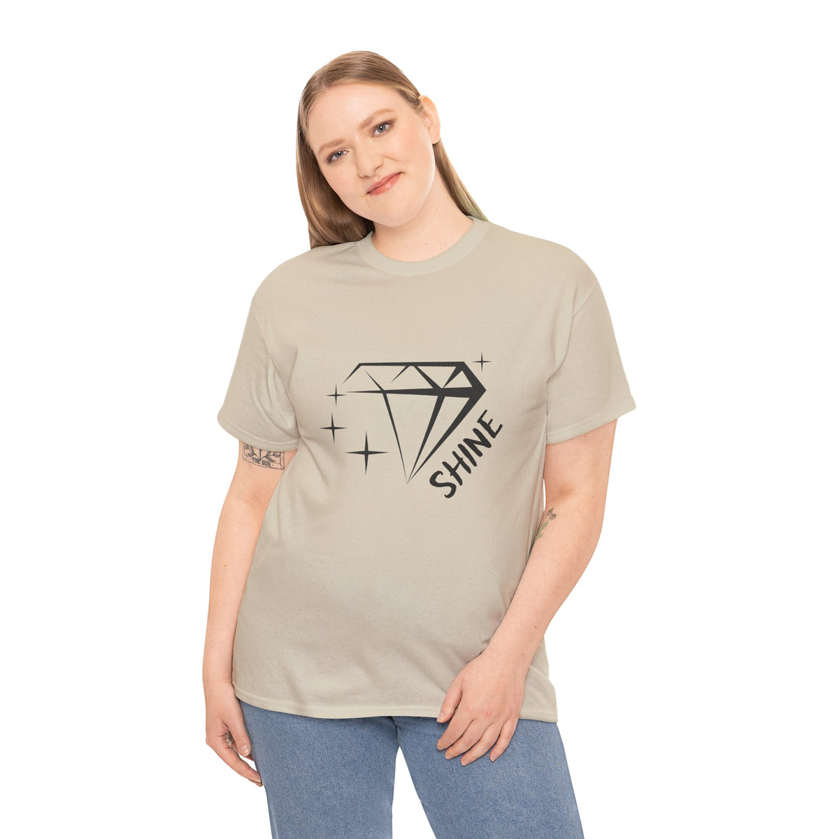 Shine Bright Rockhound T-Shirt Funny Geology Shirt Positive Vibes Crystal Gift