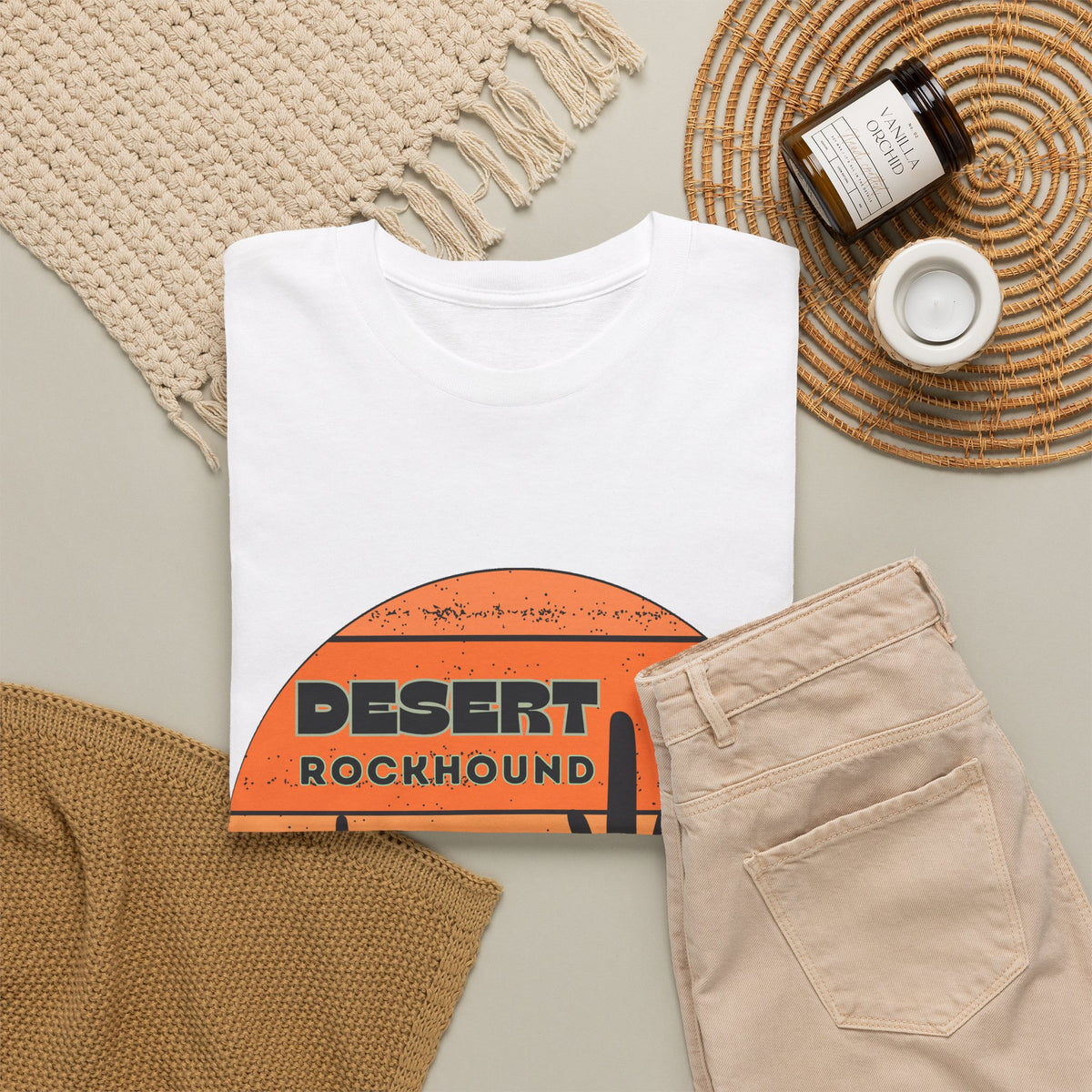 Desert Rockhound Unisex Heavy Cotton Tee Rock Collector and Nature Lover Gift
