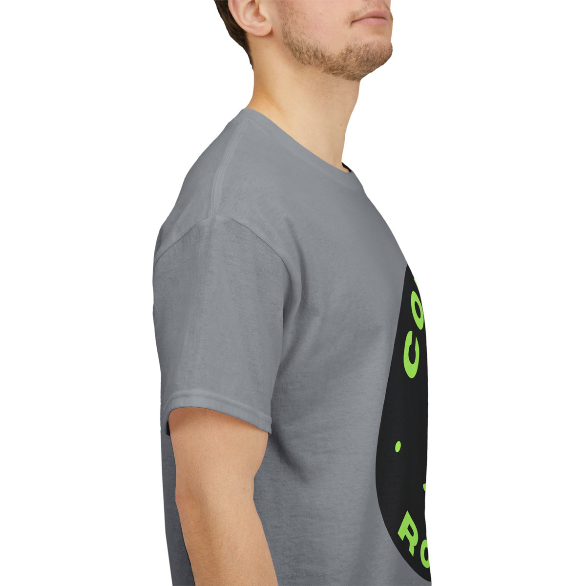 Coffee & Rocks Unisex Heavy Cotton Tee - Perfect for Geologist Coffee Lovers