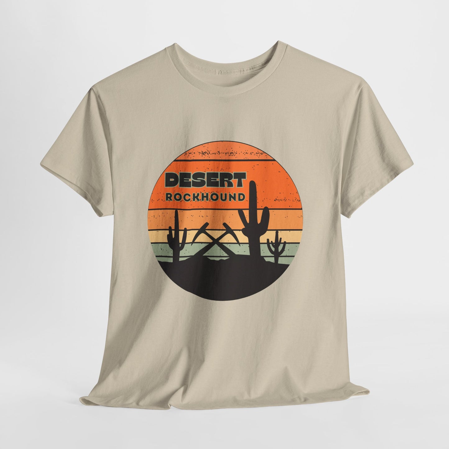 Desert Rockhound Unisex Heavy Cotton Tee Rock Collector and Nature Lover Gift