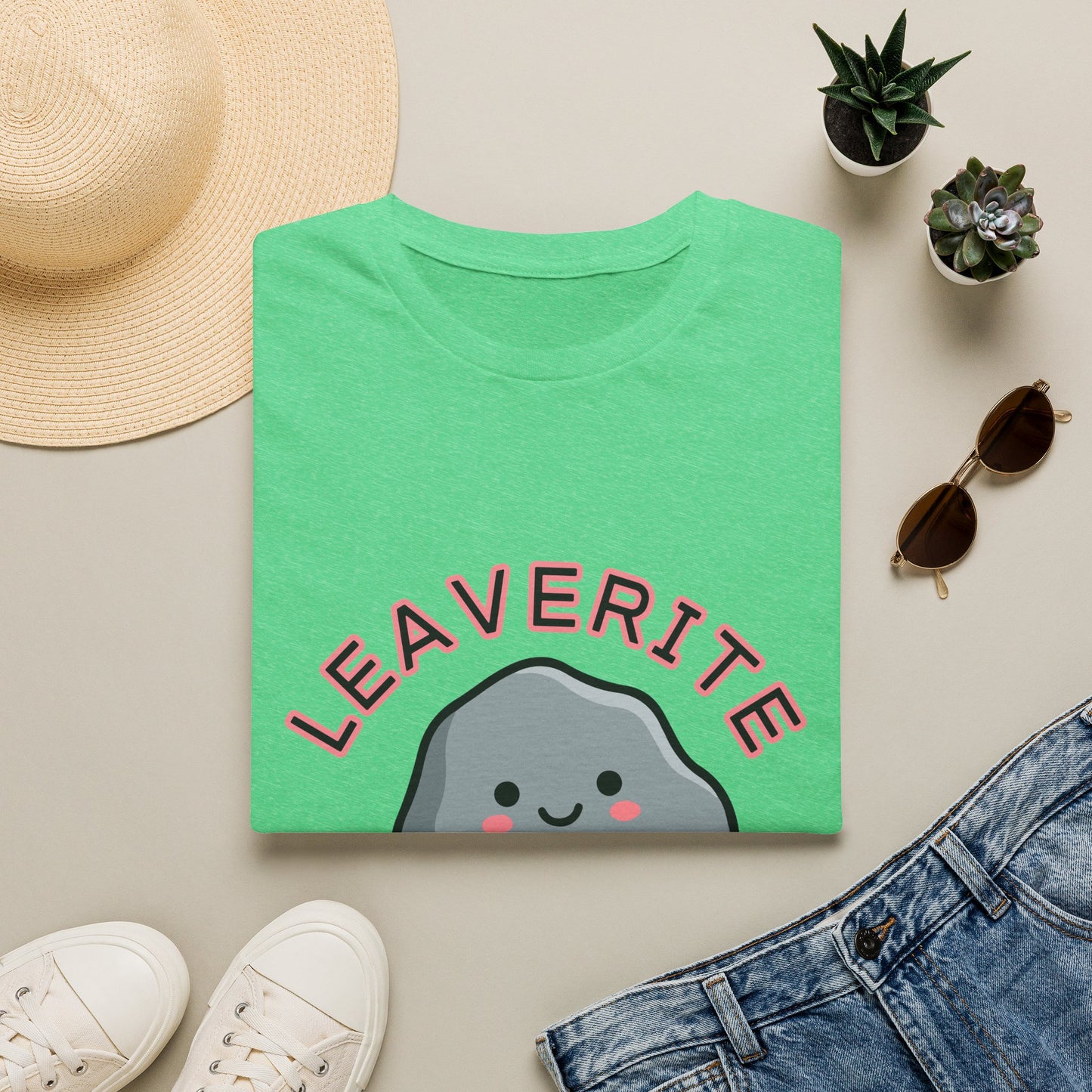 Leaverite Needs Love Too T-Shirt Funny Rockhound Kawaii Rock Geology Tee