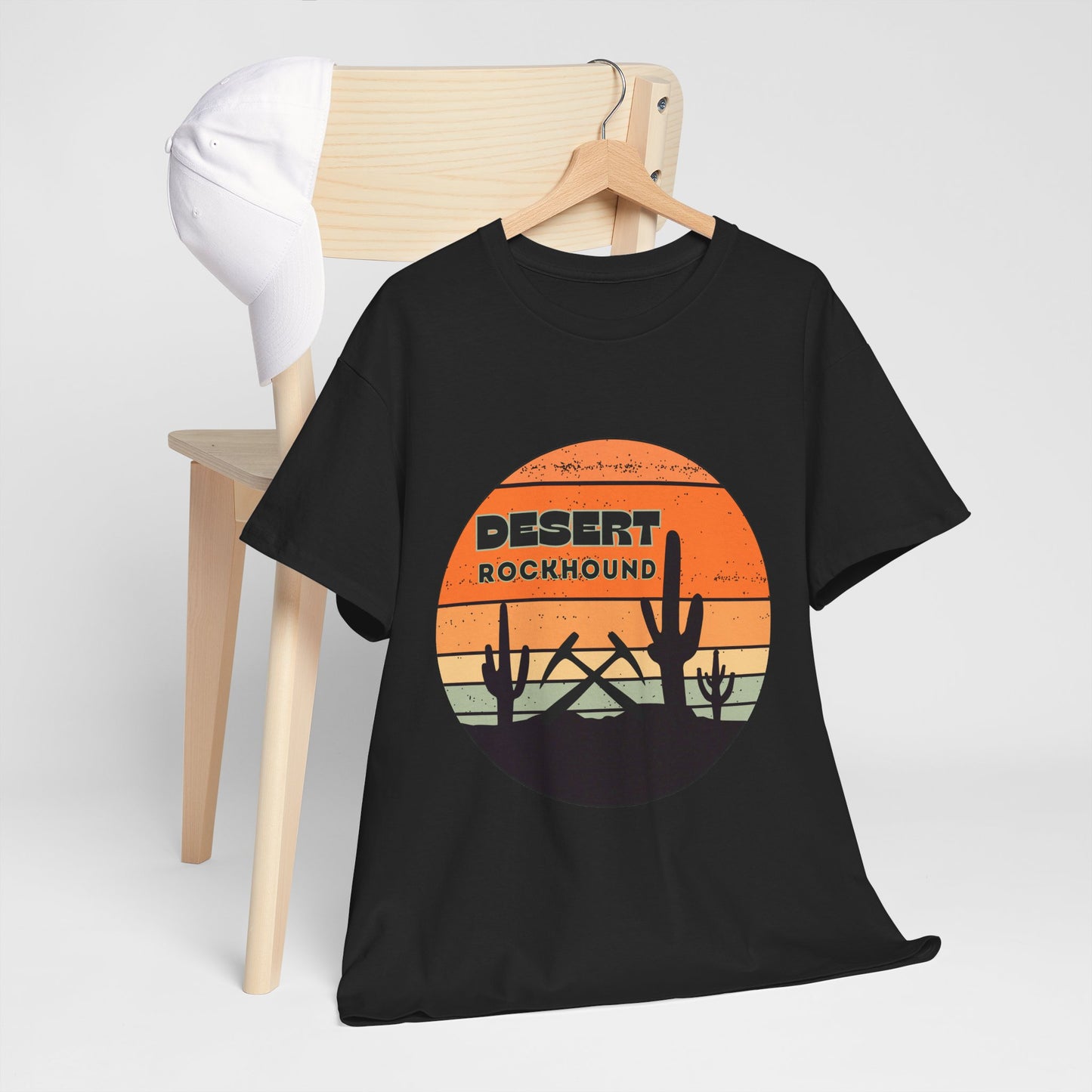 Desert Rockhound Unisex Heavy Cotton Tee Rock Collector and Nature Lover Gift