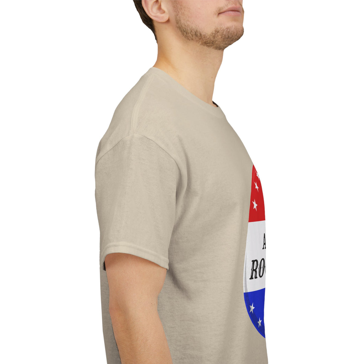 American Rockhound Tee, Patriotic Rock Collector Shirt, Red White Blue Geology Gift