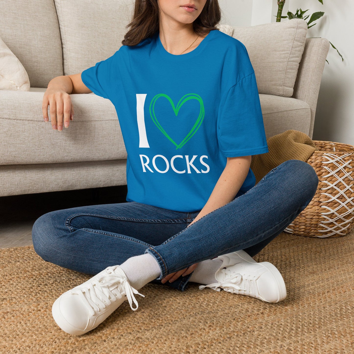 I Love Rocks T-Shirt Rockhound, Geology & Rock Collector Shirt