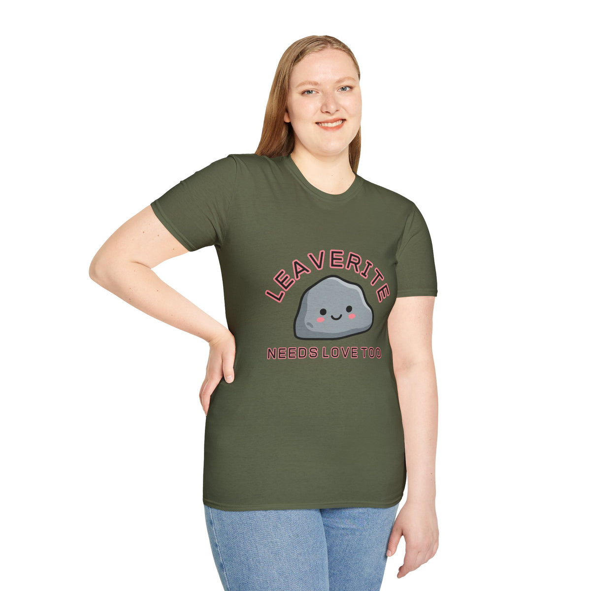 Leaverite Needs Love Too T-Shirt Funny Rockhound Kawaii Rock Geology Tee