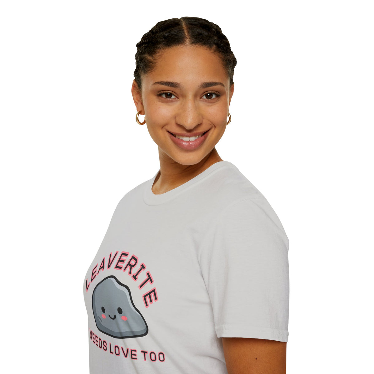 Leaverite Needs Love Too T-Shirt Funny Rockhound Kawaii Rock Geology Tee