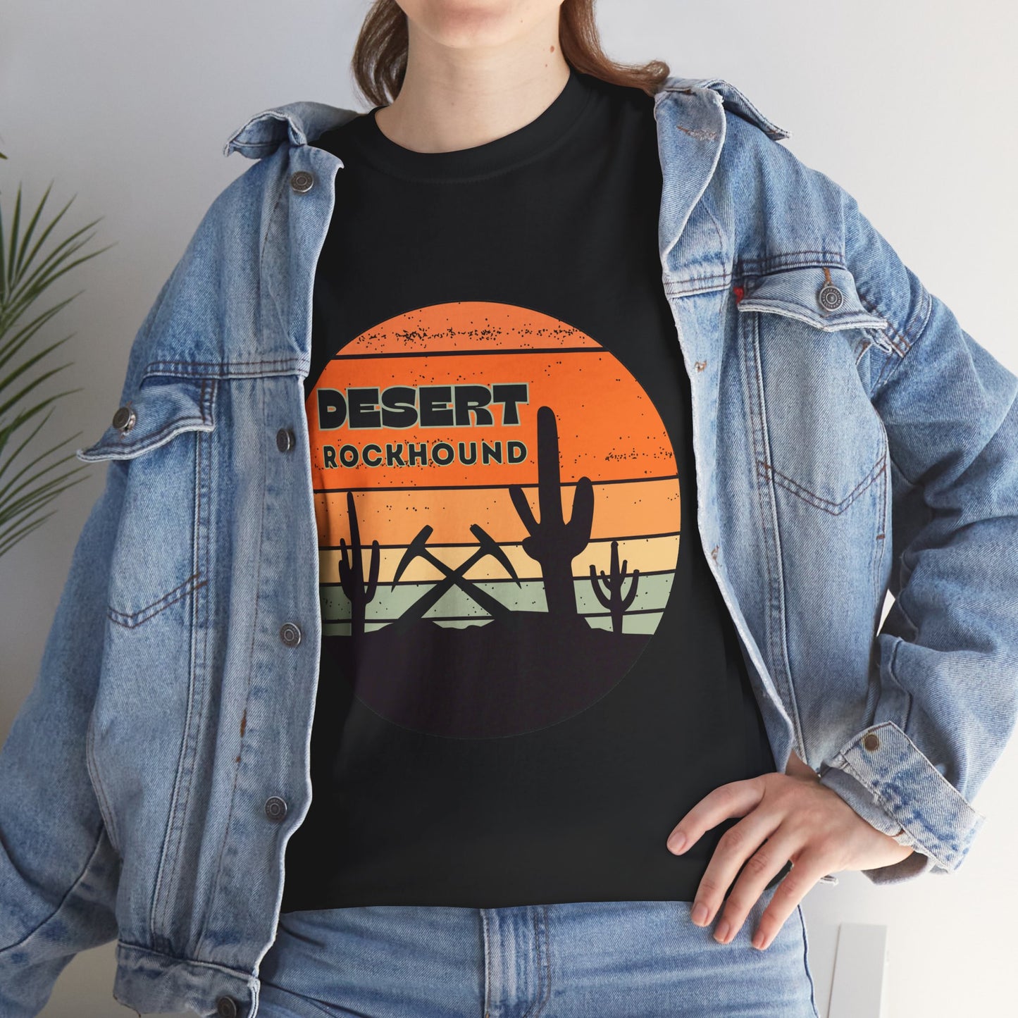 Desert Rockhound Unisex Heavy Cotton Tee Rock Collector and Nature Lover Gift