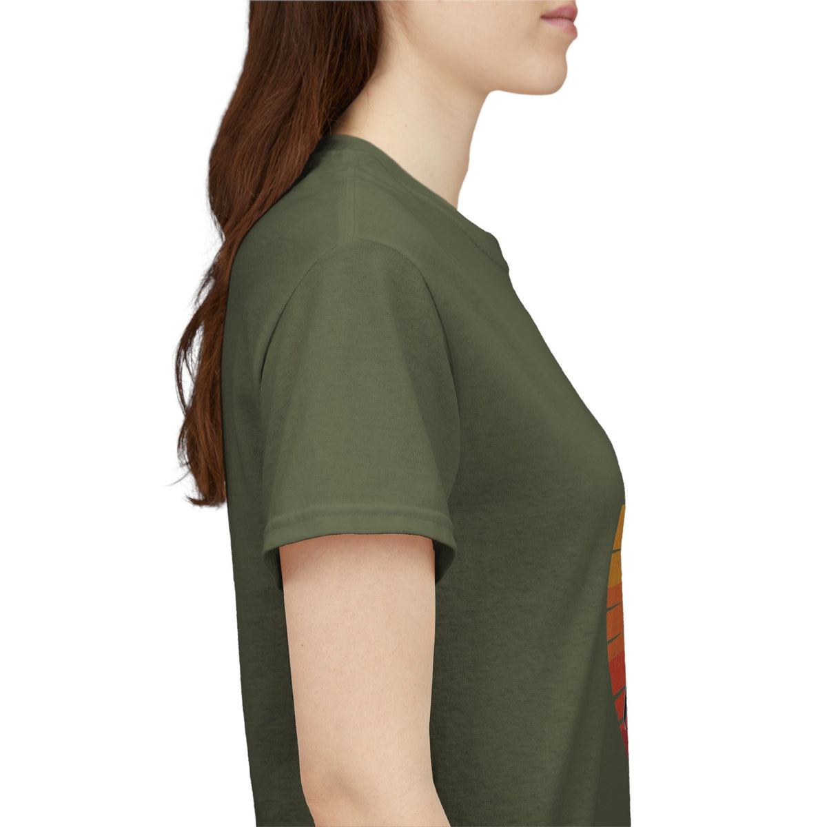 Badass Miner Rock Hammer Sunset Unisex Cotton Tee