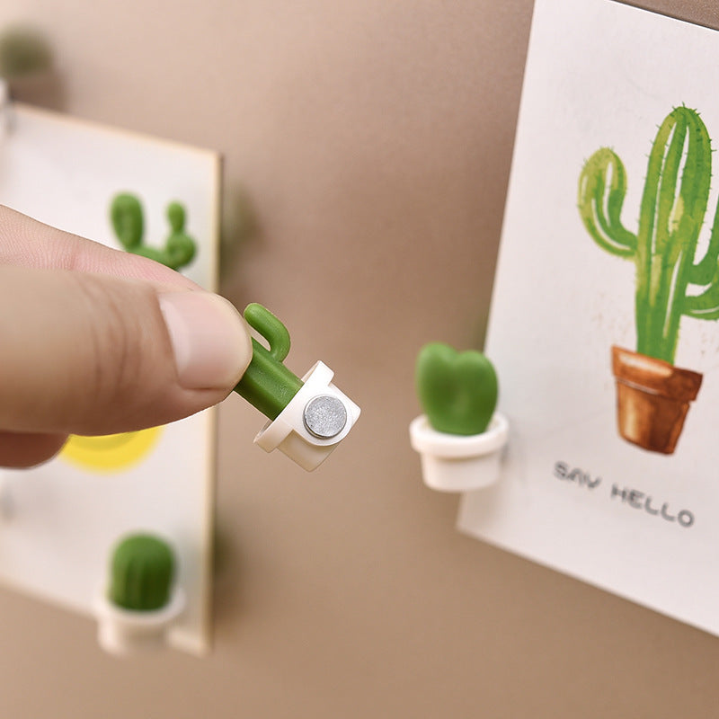 Cactus Refrigerator Magnets - A Touch of Green for Your RV or Home