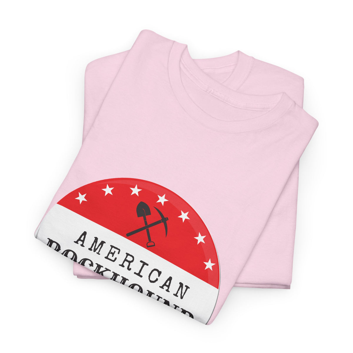 American Rockhound Tee, Patriotic Rock Collector Shirt, Red White Blue Geology Gift