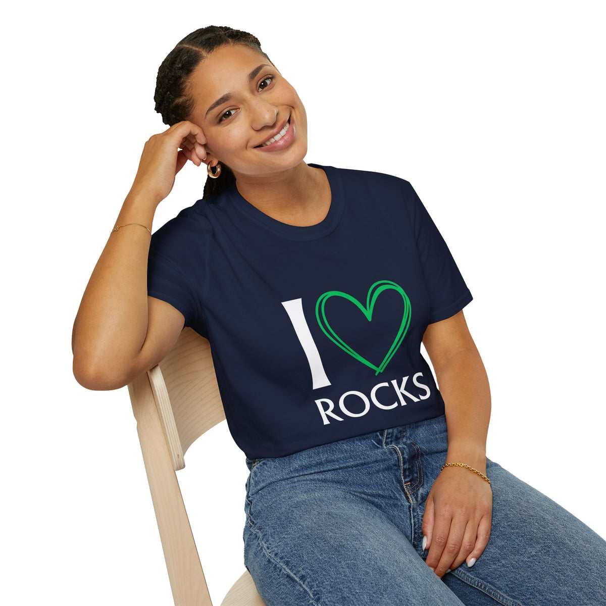 I Love Rocks T-Shirt Rockhound, Geology & Rock Collector Shirt