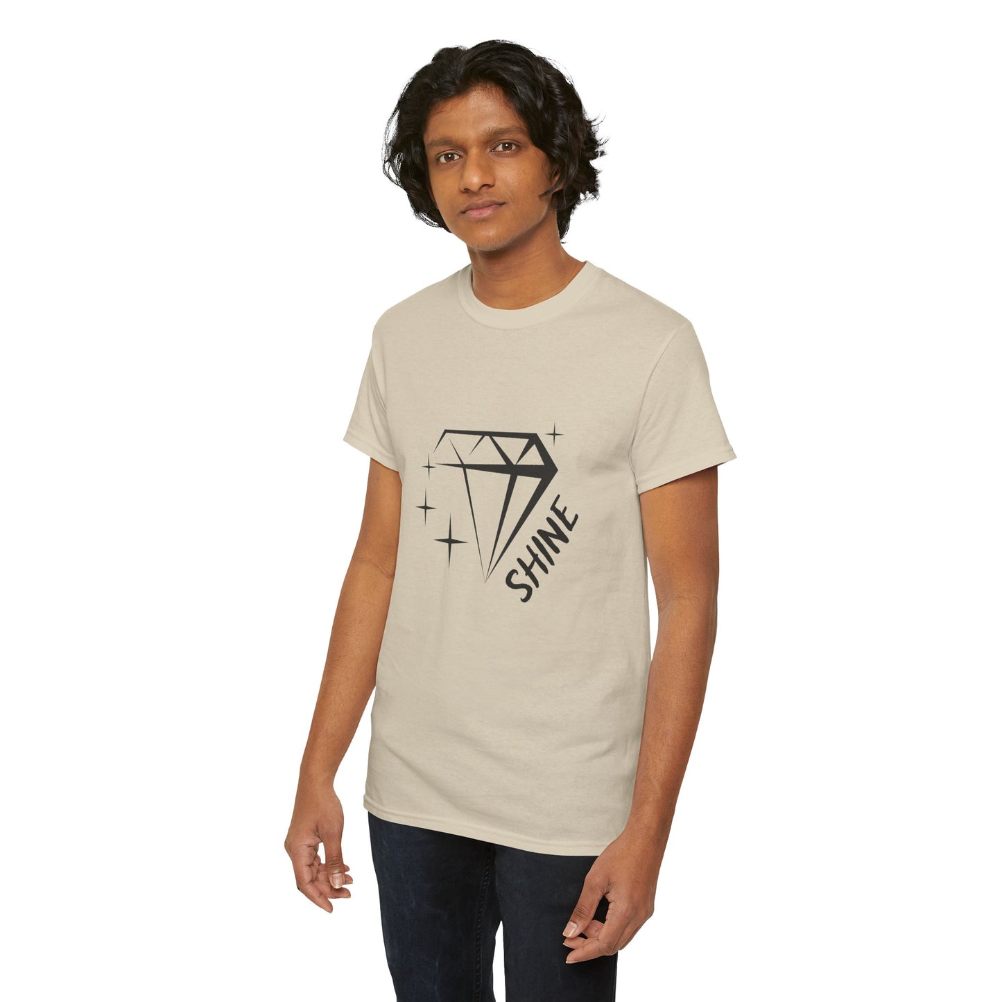 Shine Bright Rockhound T-Shirt Funny Geology Shirt Positive Vibes Crystal Gift