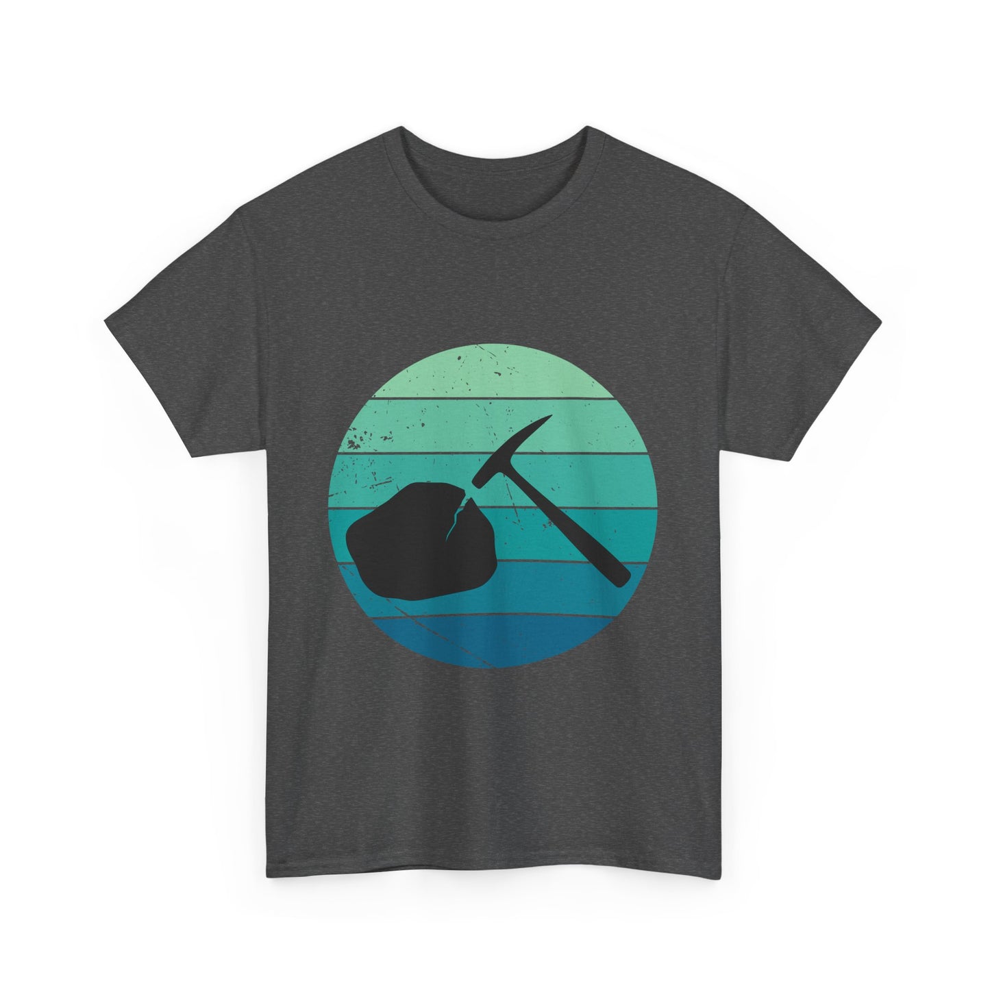 Vintage Style Mining Adventure Unisex Heavy Cotton Tee | Rockhounding T-Shirt | Gift for Geologist