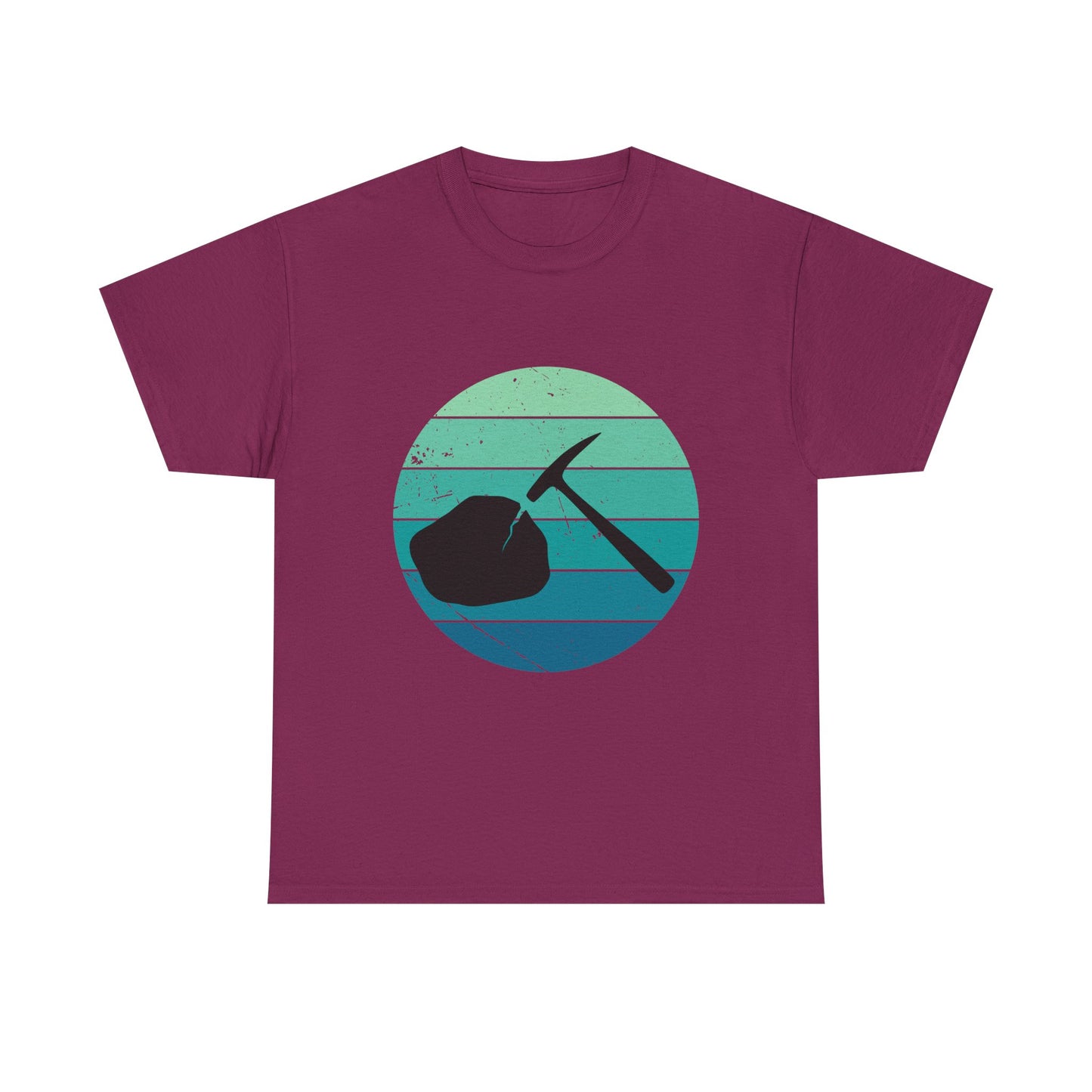 Vintage Style Mining Adventure Unisex Heavy Cotton Tee | Rockhounding T-Shirt | Gift for Geologist