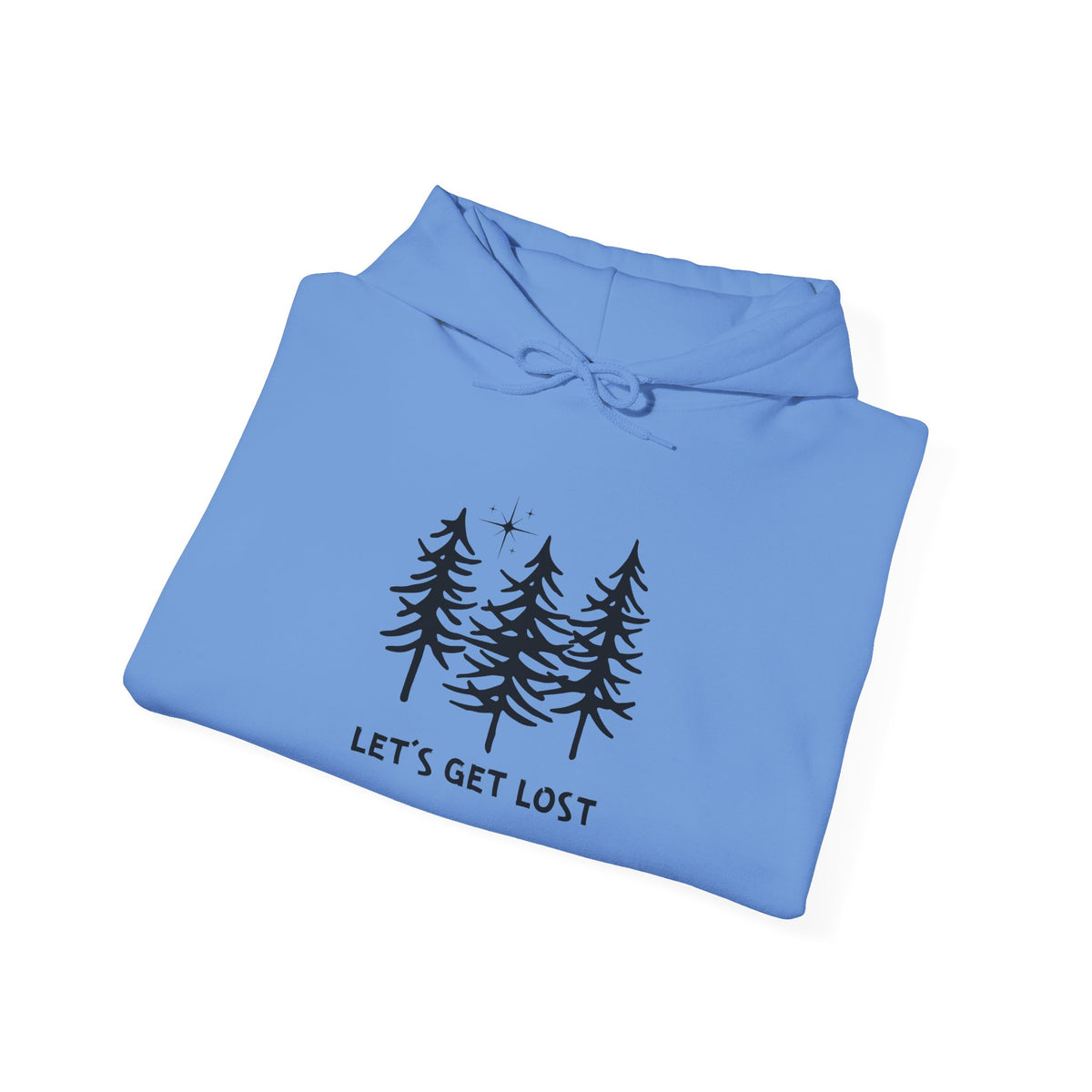Let's Get Lost Unisex Hoodie Adventure Sweatshirt for Nature Lovers Rockhounds