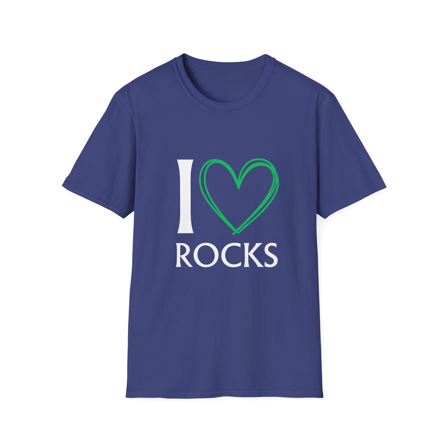 I Love Rocks T-Shirt Rockhound, Geology & Rock Collector Shirt