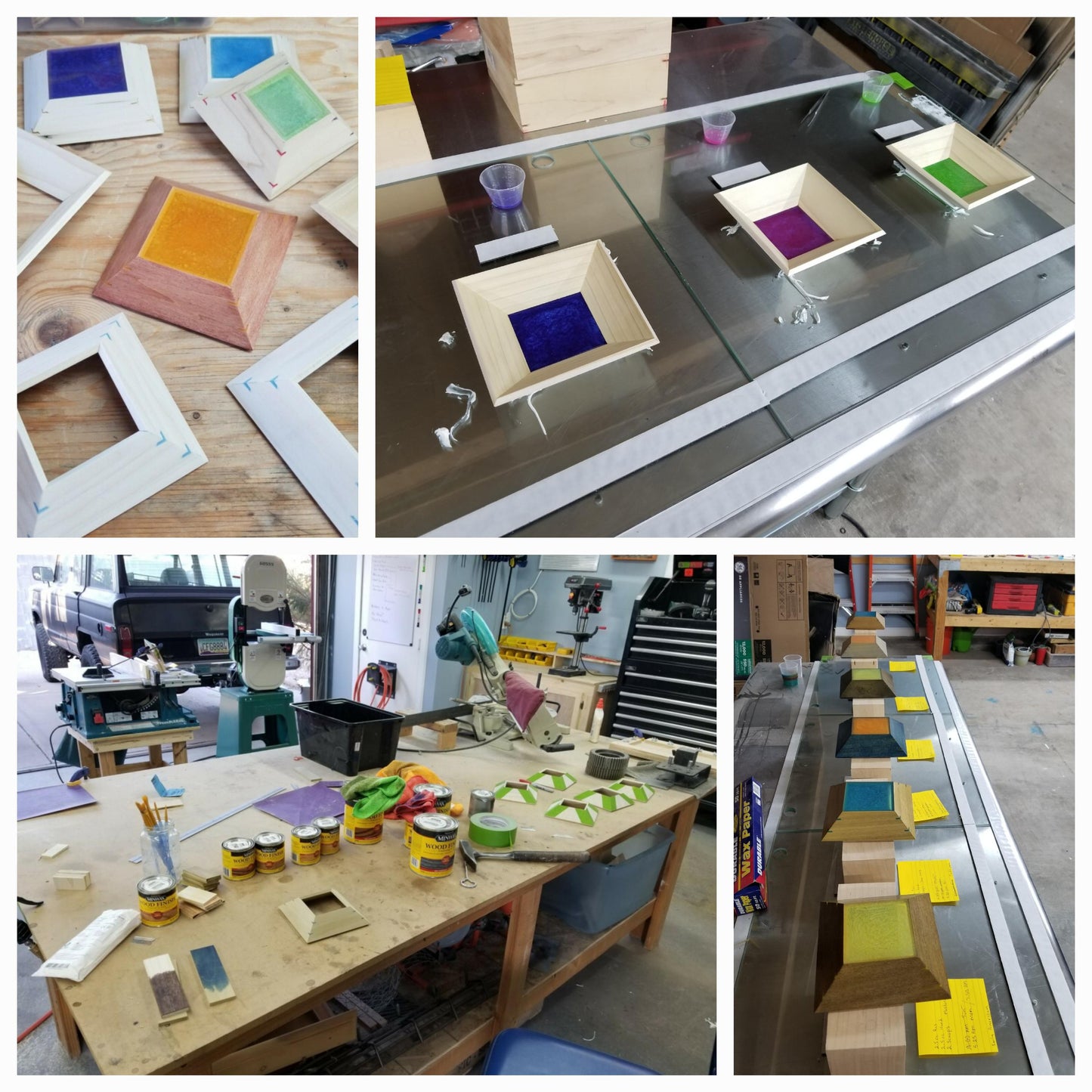 Handmade Wooden & Resin Decorative Dish – Unique Home Decor, Jewelry Holder, Catch-All Tray