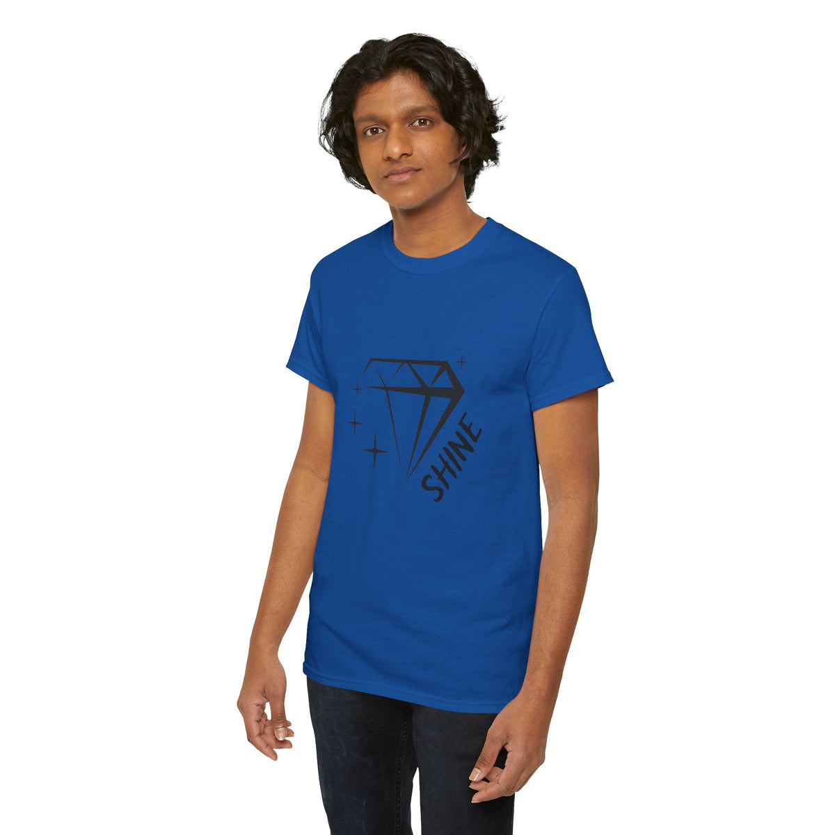 Shine Bright Rockhound T-Shirt Funny Geology Shirt Positive Vibes Crystal Gift