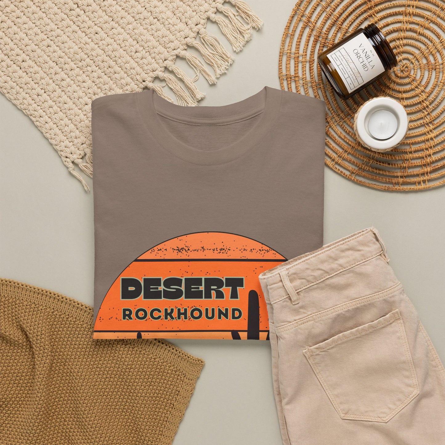 Desert Rockhound Unisex Heavy Cotton Tee Rock Collector and Nature Lover Gift