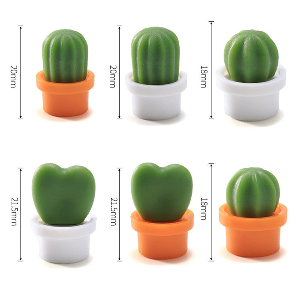Cactus Refrigerator Magnets - A Touch of Green for Your RV or Home