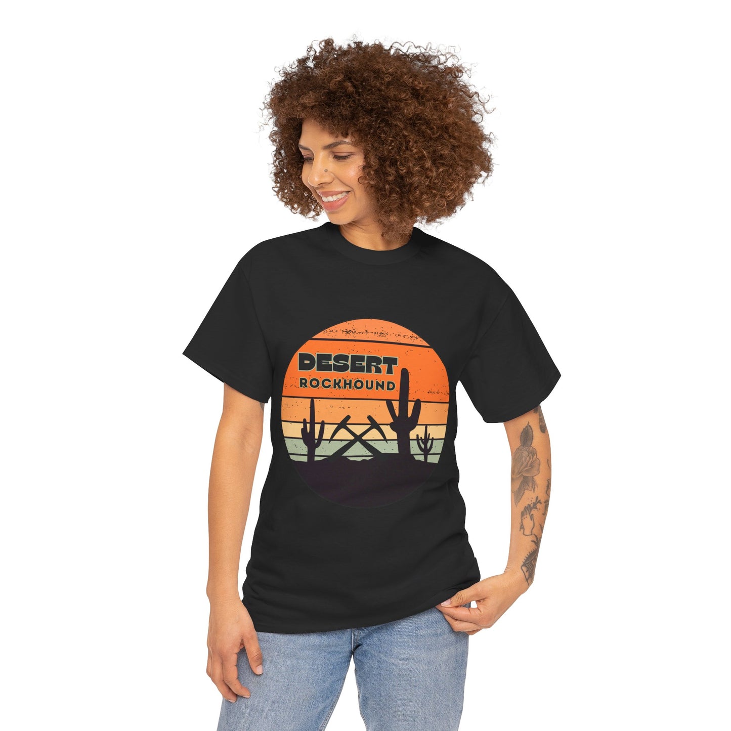 Desert Rockhound Unisex Heavy Cotton Tee Rock Collector and Nature Lover Gift