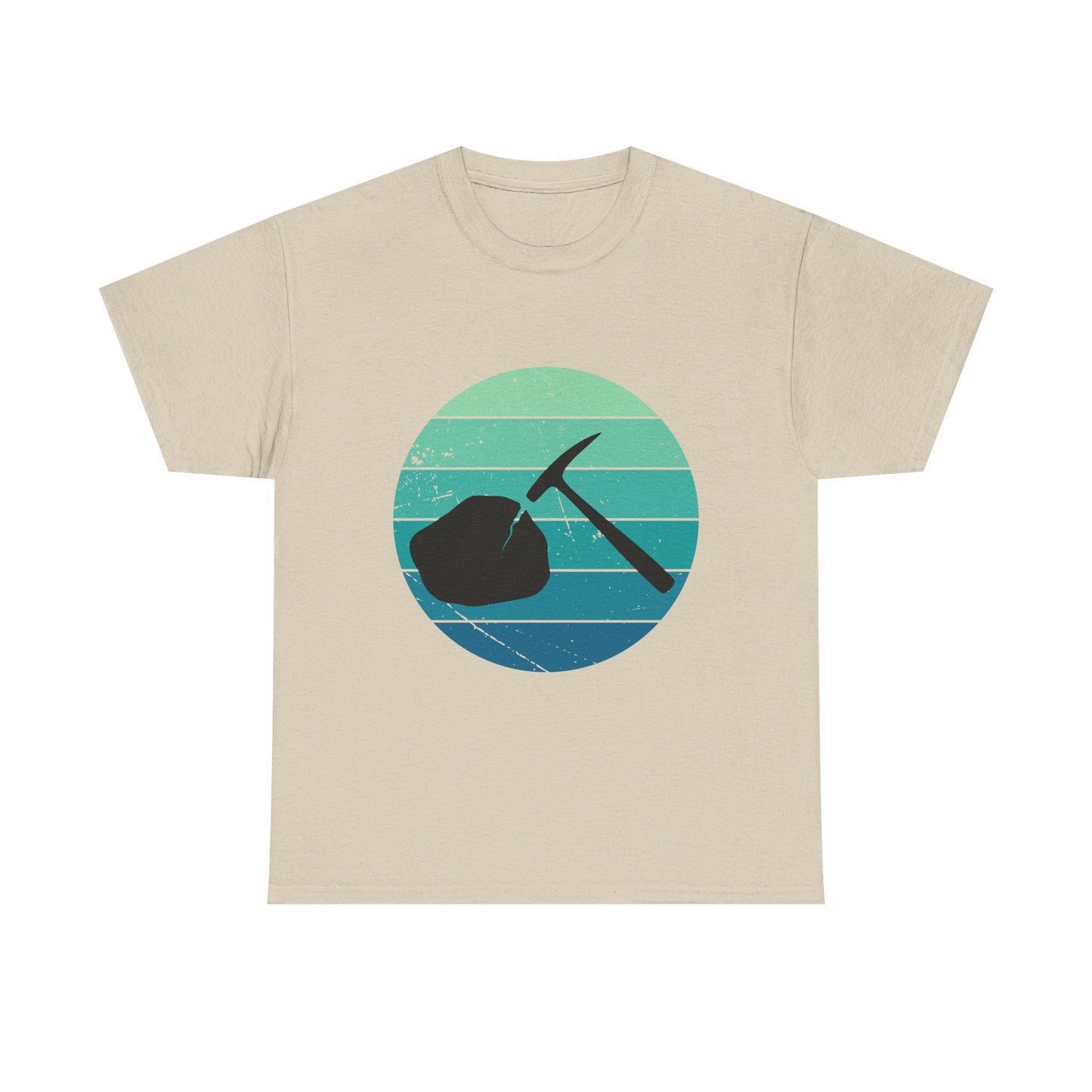Vintage Style Mining Adventure Unisex Heavy Cotton Tee | Rockhounding T-Shirt | Gift for Geologist