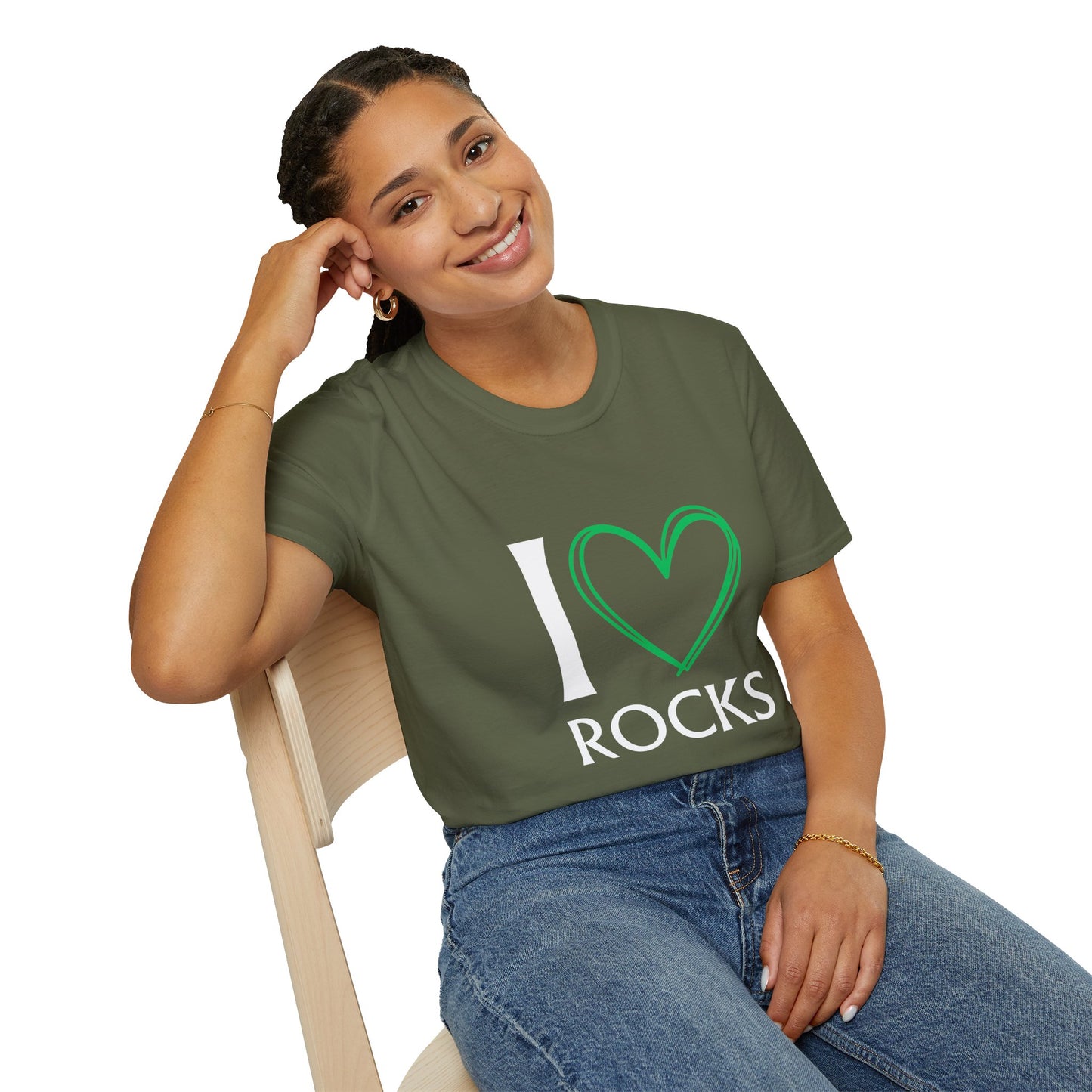 I Love Rocks T-Shirt Rockhound, Geology & Rock Collector Shirt