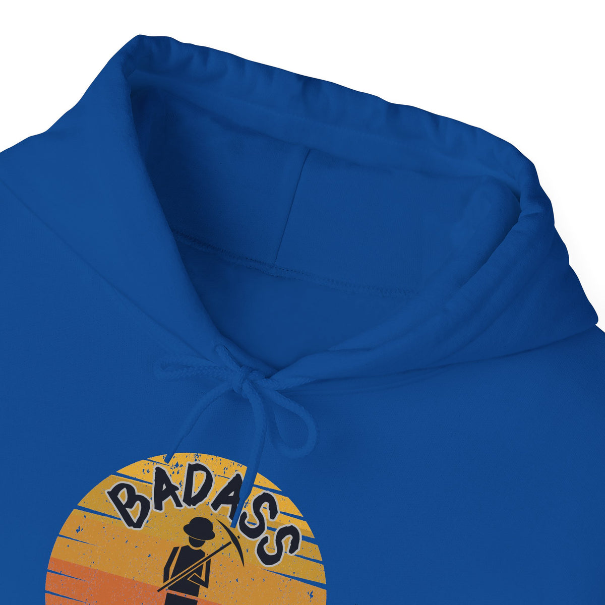 Badass Miner Rock Hammer Sunset Hoodie Unisex Hooded Sweatshirt