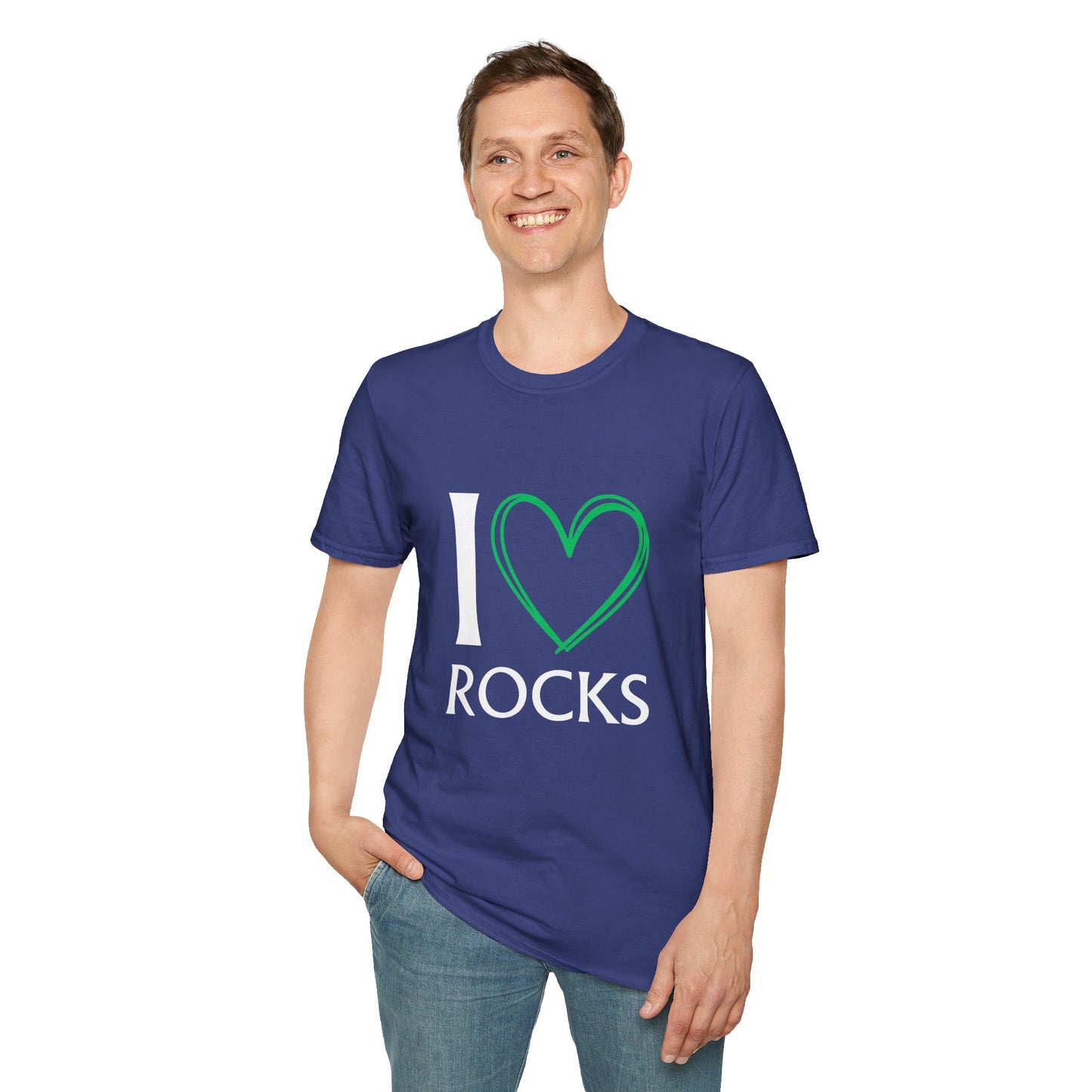 I Love Rocks T-Shirt Rockhound, Geology & Rock Collector Shirt