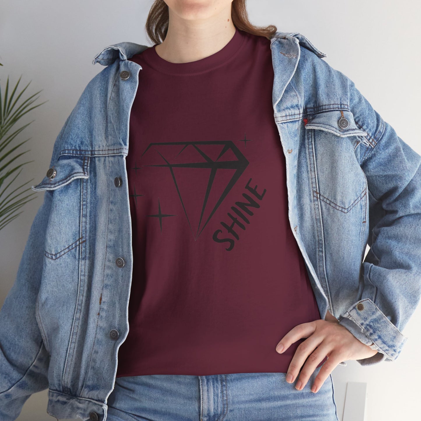 Shine Bright Rockhound T-Shirt Funny Geology Shirt Positive Vibes Crystal Gift