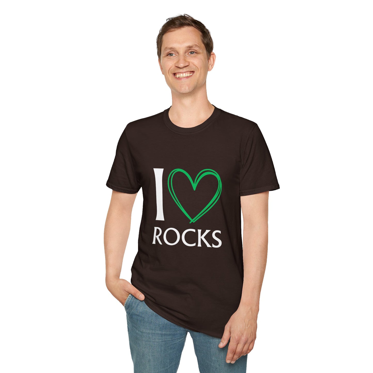 I Love Rocks T-Shirt Rockhound, Geology & Rock Collector Shirt
