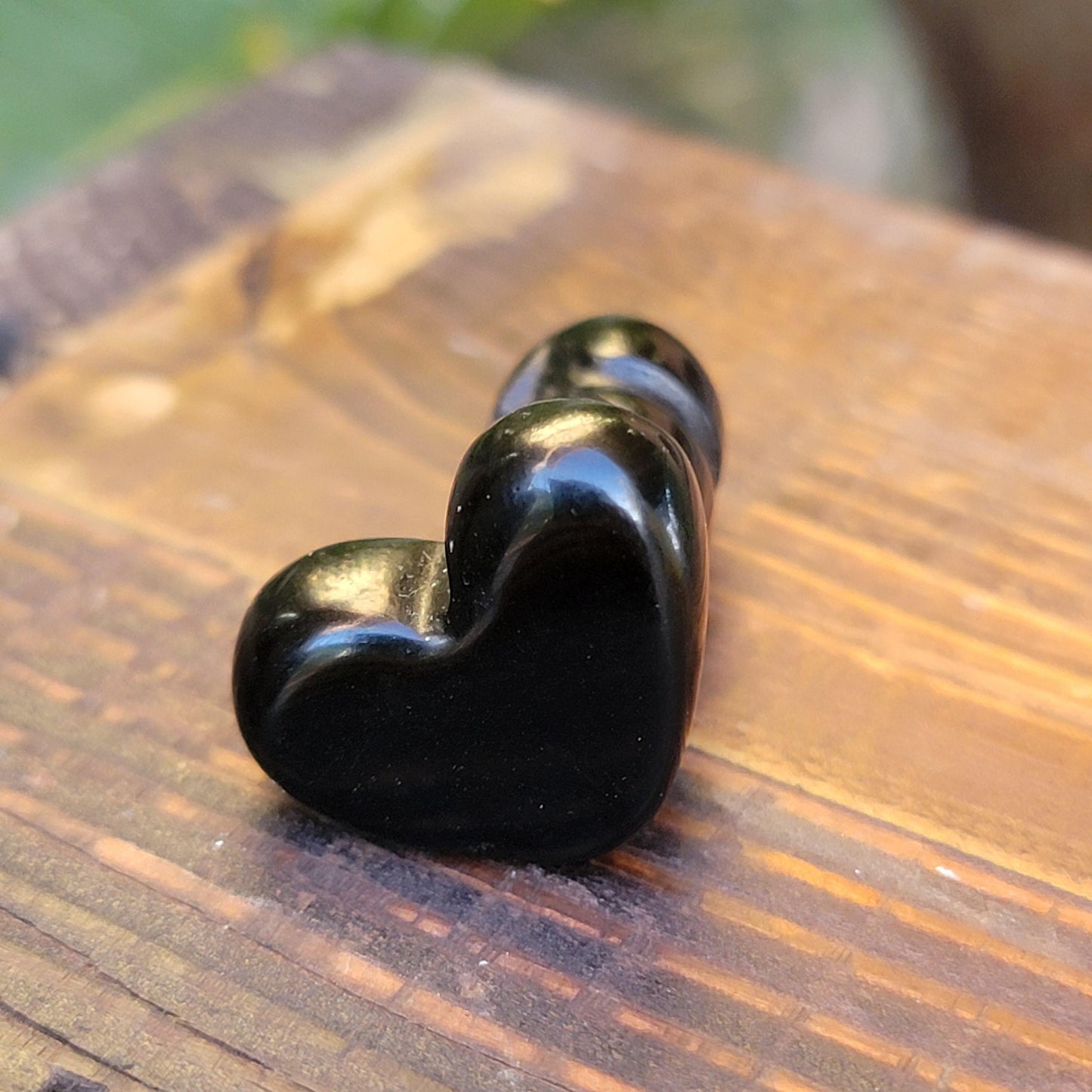 1.5" Miniature Carved Obsidian Penis | Black Gemstone Carving | Cute Funny Gift