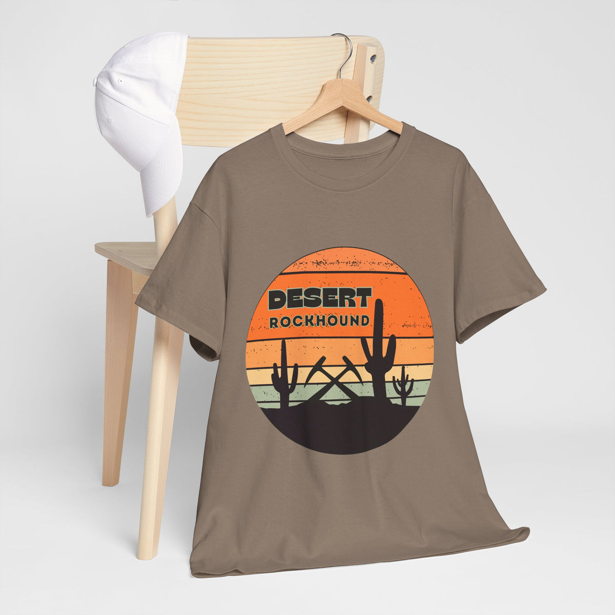 Desert Rockhound Unisex Heavy Cotton Tee Rock Collector and Nature Lover Gift