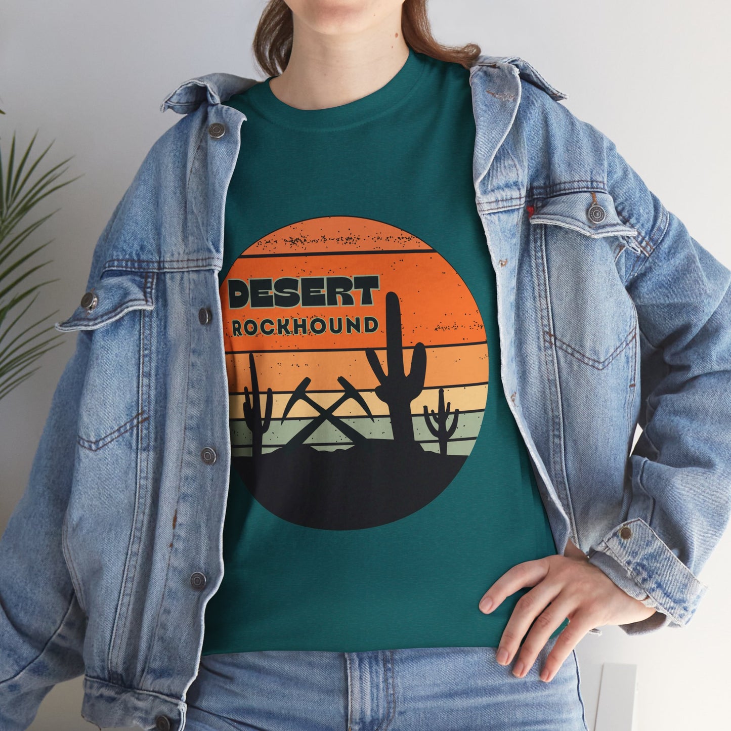 Desert Rockhound Unisex Heavy Cotton Tee Rock Collector and Nature Lover Gift