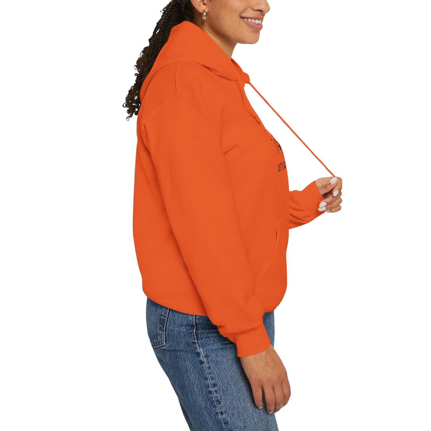 Let's Get Lost Unisex Hoodie Adventure Sweatshirt for Nature Lovers Rockhounds