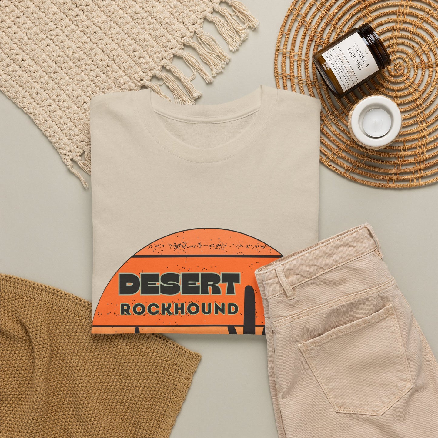 Desert Rockhound Unisex Heavy Cotton Tee Rock Collector and Nature Lover Gift