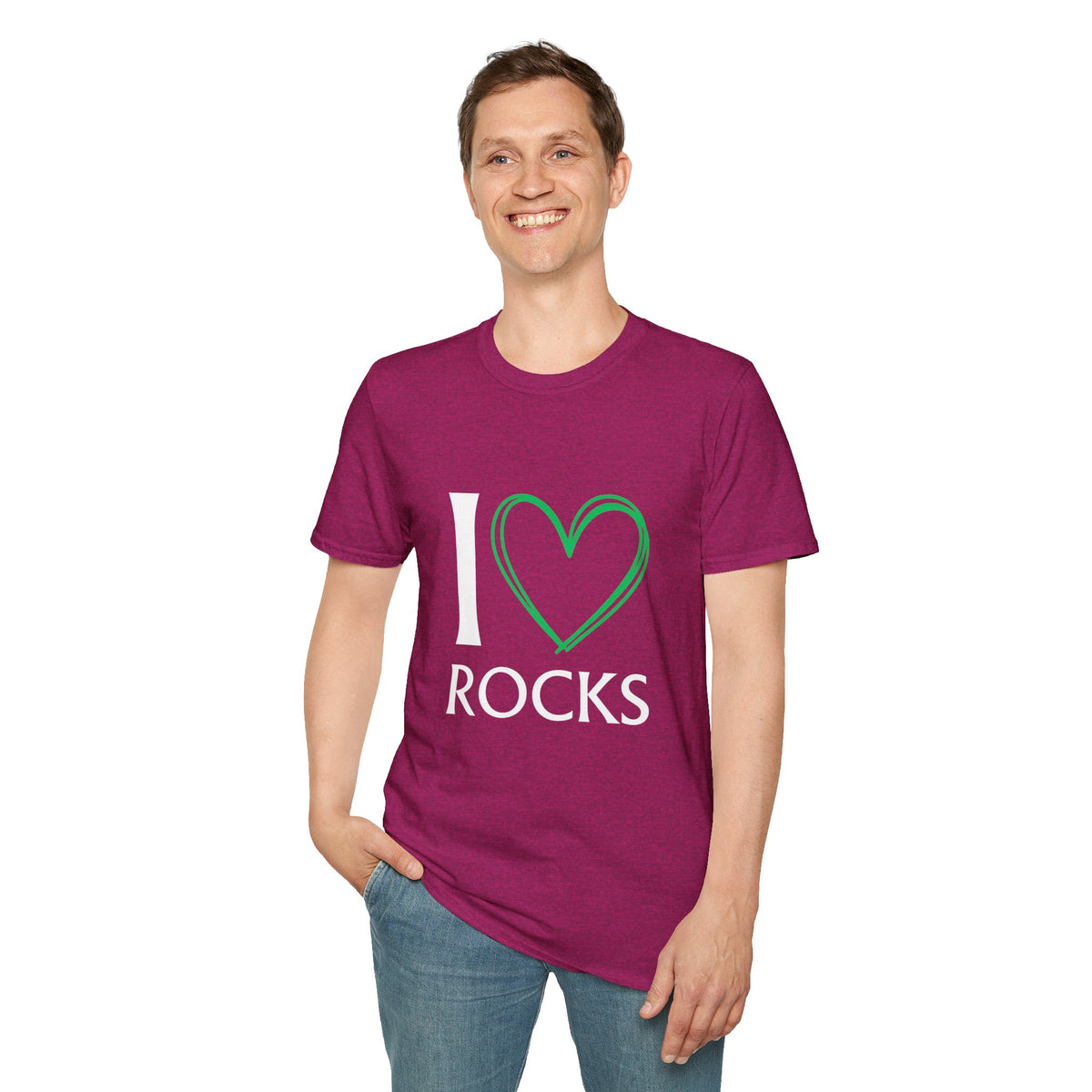 I Love Rocks T-Shirt Rockhound, Geology & Rock Collector Shirt