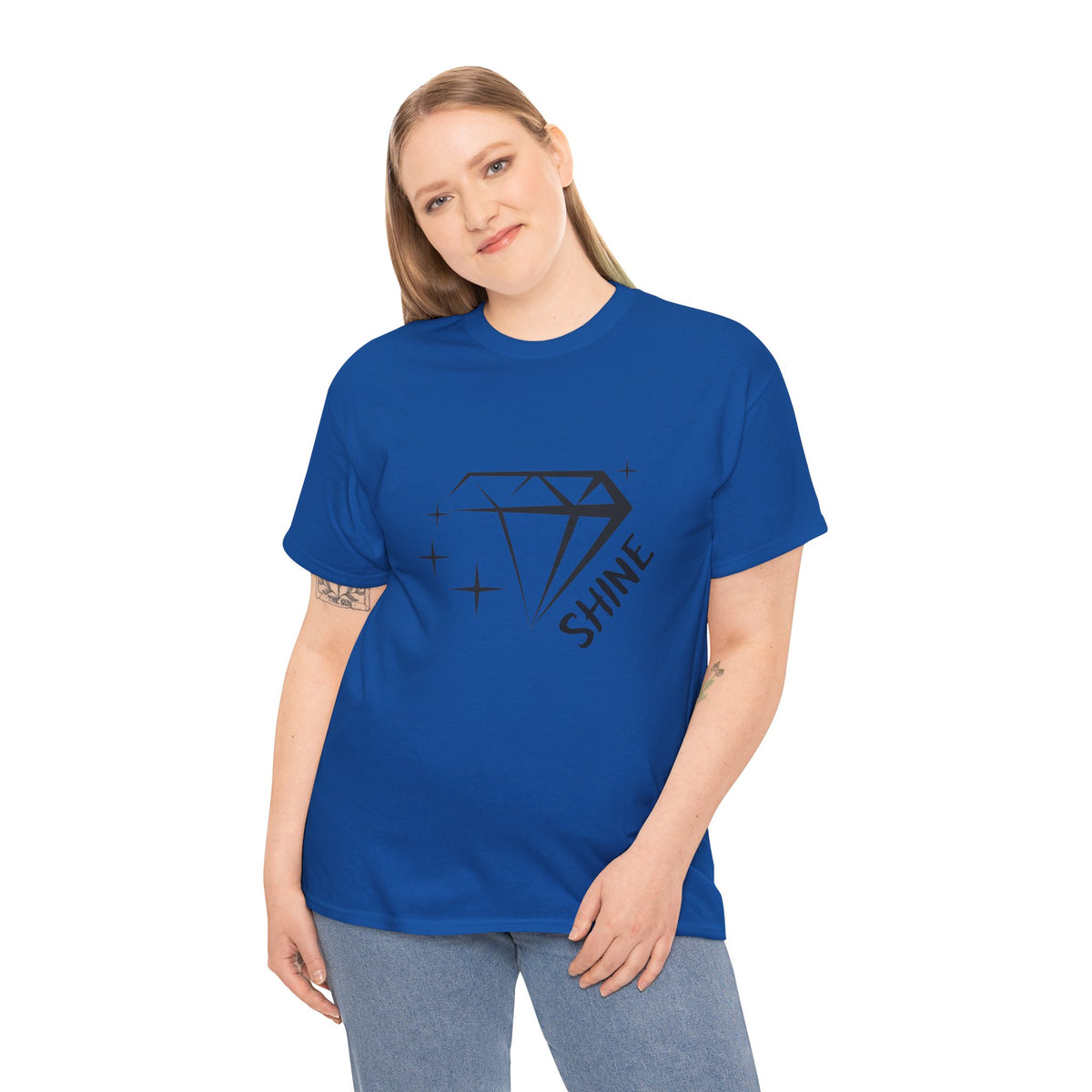 Shine Bright Rockhound T-Shirt Funny Geology Shirt Positive Vibes Crystal Gift