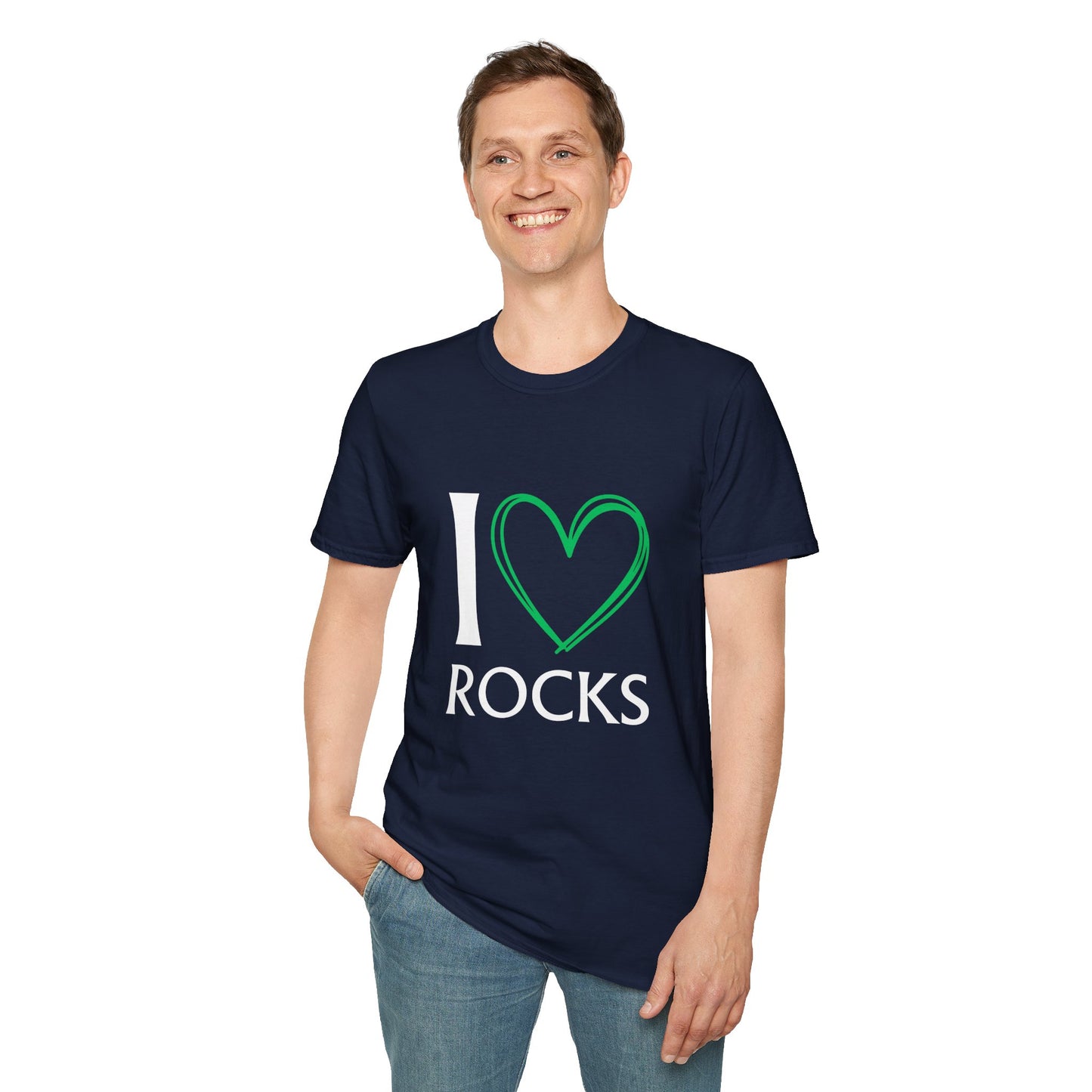 I Love Rocks T-Shirt Rockhound, Geology & Rock Collector Shirt