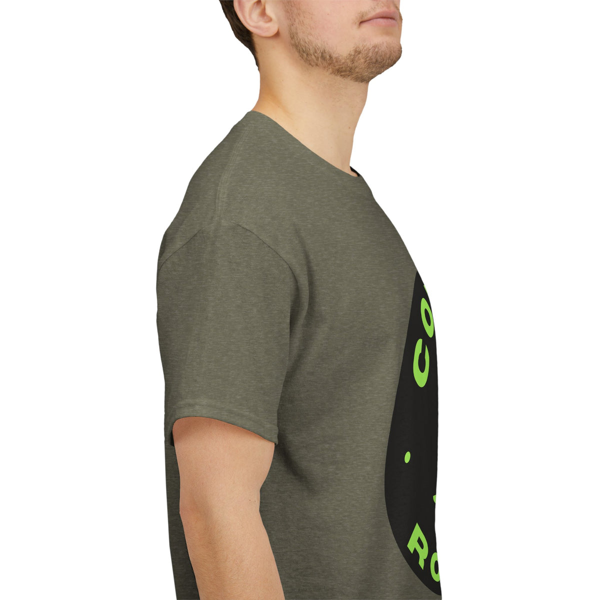Coffee & Rocks Unisex Heavy Cotton Tee - Perfect for Geologist Coffee Lovers