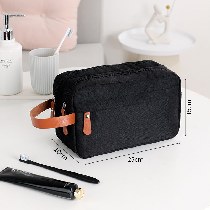 Utility Style Travel Toiletry Tote Bag Rugged Functional