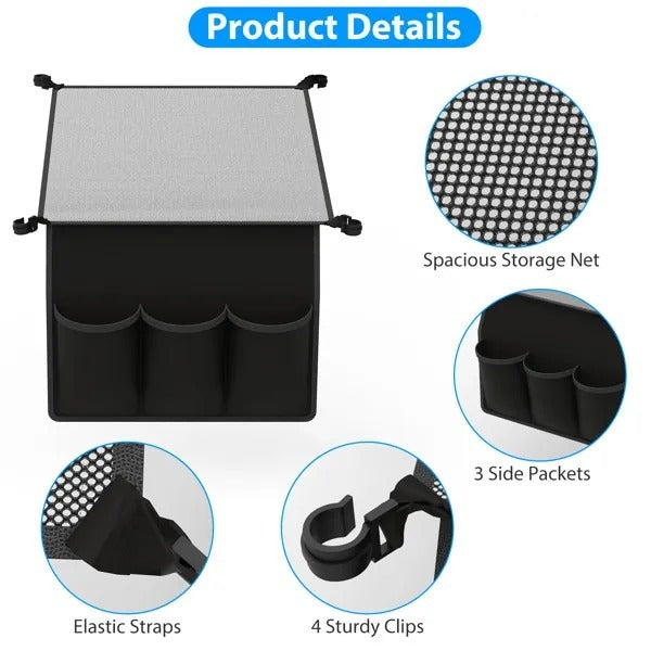 Under Table Hanging Storage Net for Camping Table – Extra Storage Made Eas