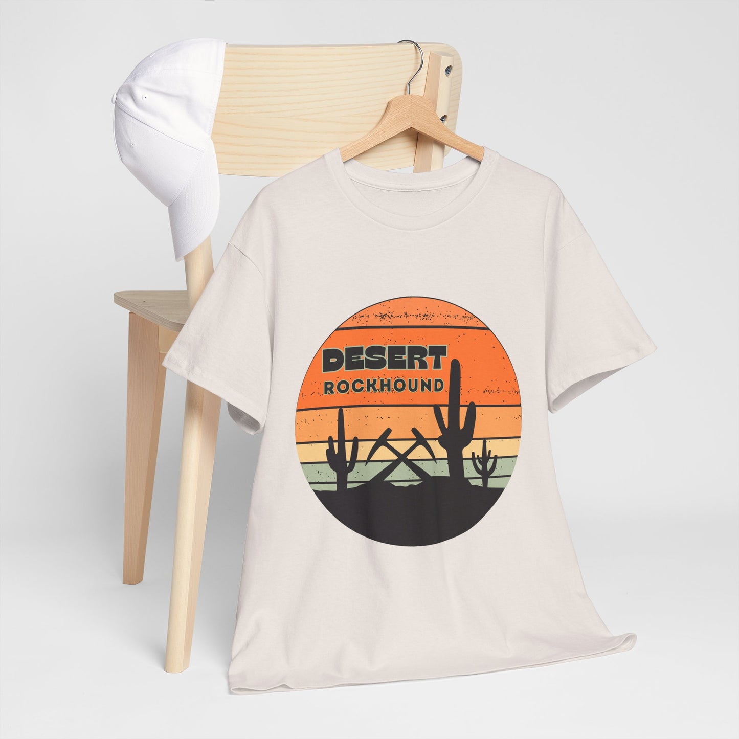 Desert Rockhound Unisex Heavy Cotton Tee Rock Collector and Nature Lover Gift