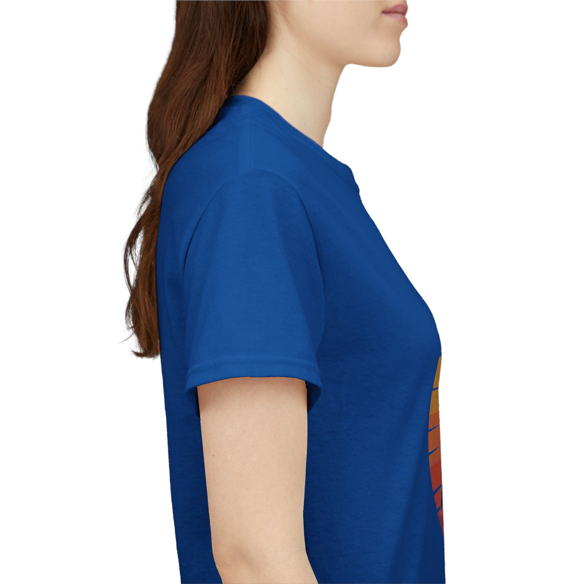 Badass Miner Rock Hammer Sunset Unisex Cotton Tee
