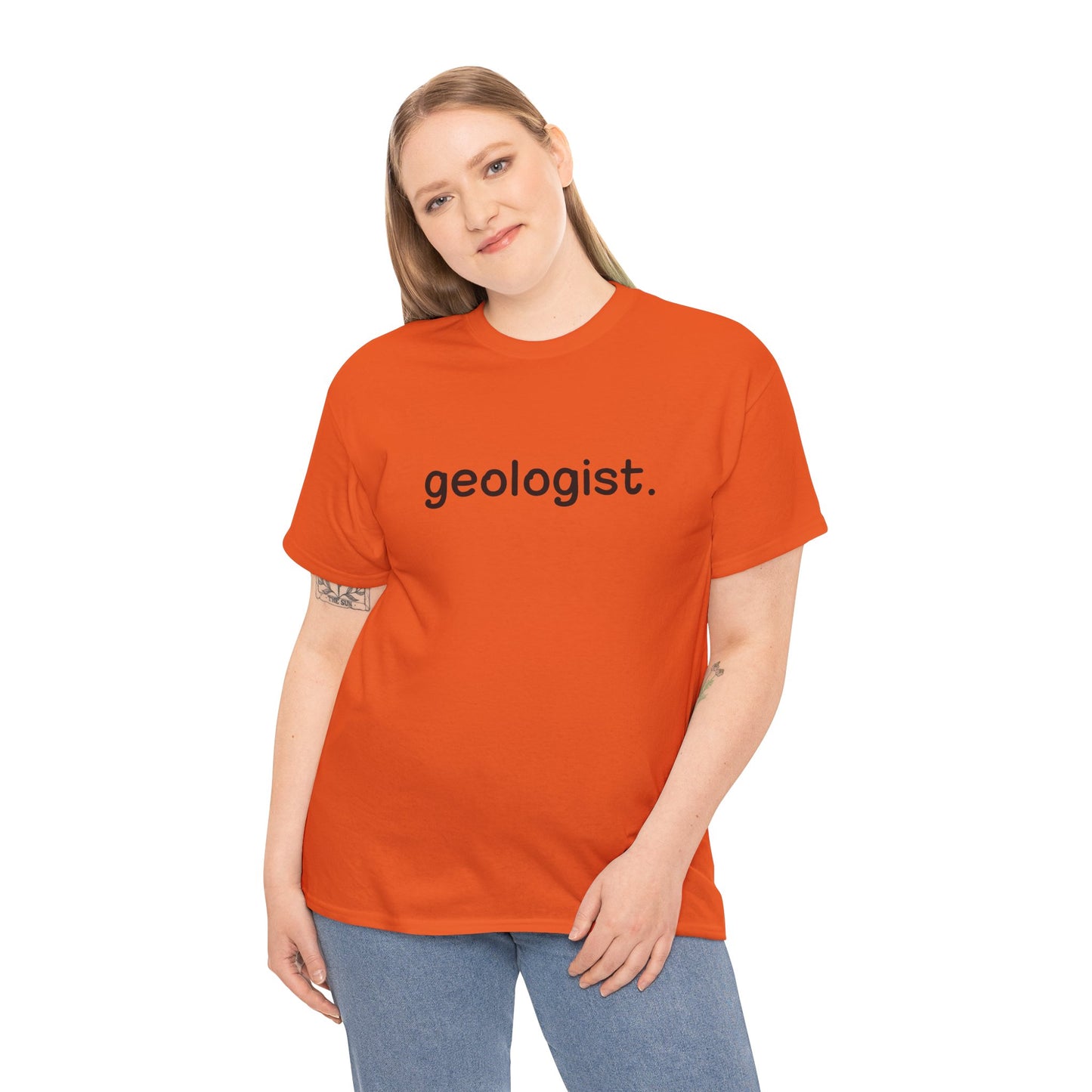 Geologist Unisex Cotton Tee Professor Gift Student Graduation Shirt