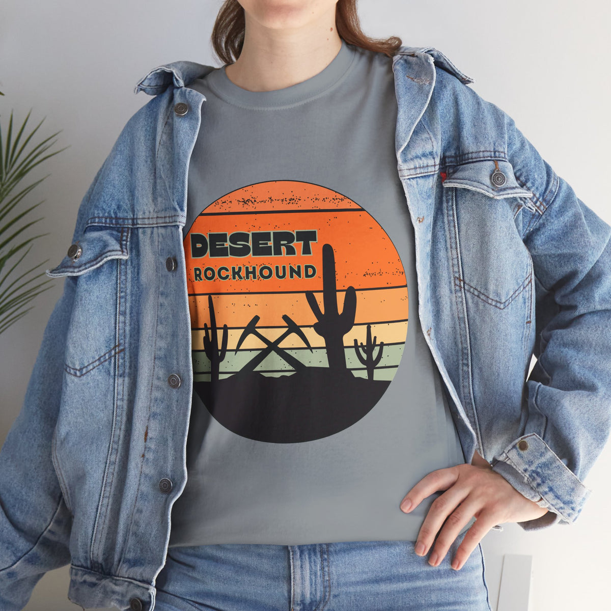 Desert Rockhound Unisex Heavy Cotton Tee Rock Collector and Nature Lover Gift