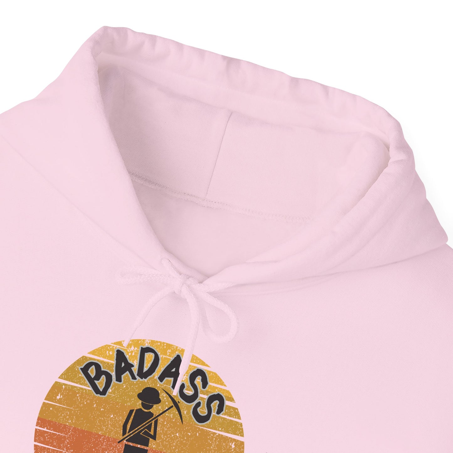 Badass Miner Rock Hammer Sunset Hoodie Unisex Hooded Sweatshirt