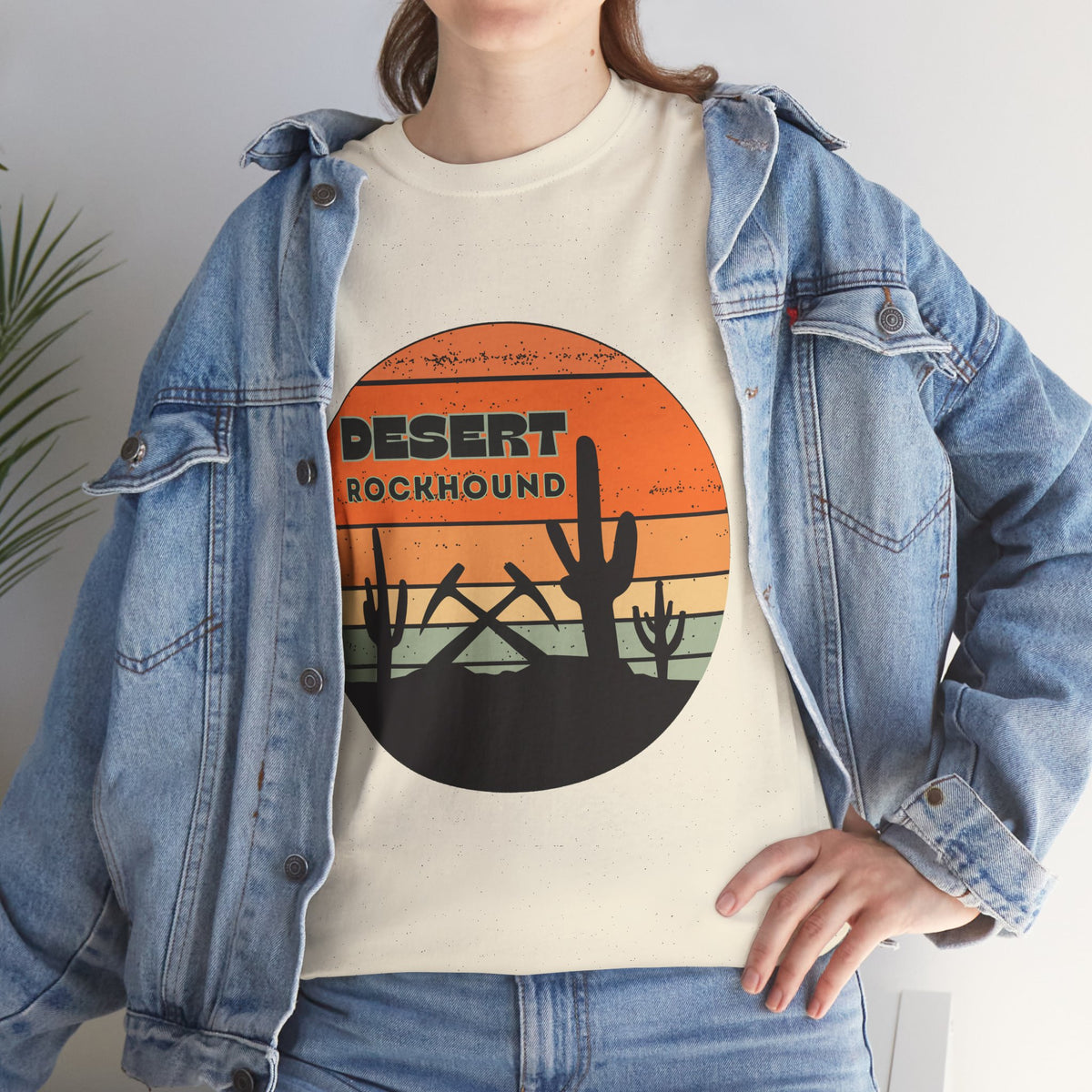 Desert Rockhound Unisex Heavy Cotton Tee Rock Collector and Nature Lover Gift